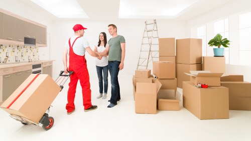 Bulky sofa and wardrobe removal from a Highbury flat