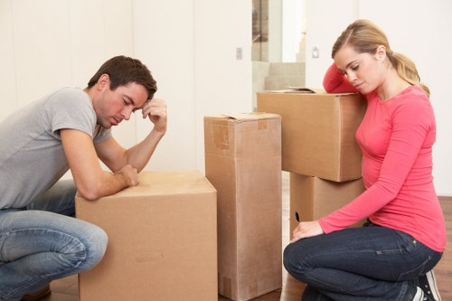 Local moving vehicle for flat and house removals near Highbury