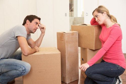 Careful item transport for a Highbury house move