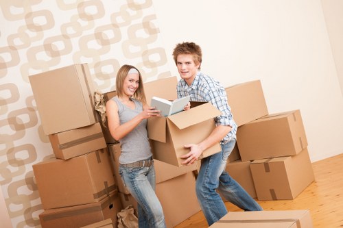 Professional packing support for a Highbury home move