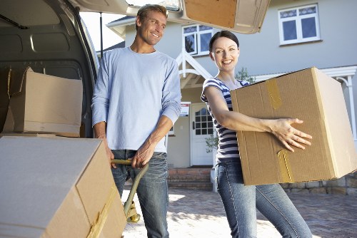 Commercial removals service for a Highbury business